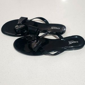 Capelli Newyork Black Sandals womens size 8